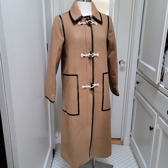 New! J. Crew sz 6 8 Coat Collection Toggle Coat in Italian Fall Blanket Wool - Picture 2 of 12